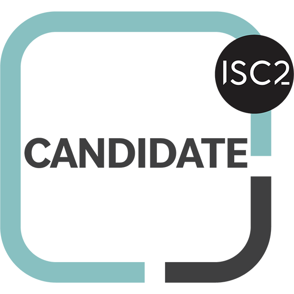 ISC2 Candidate badge, issued by ISC2
