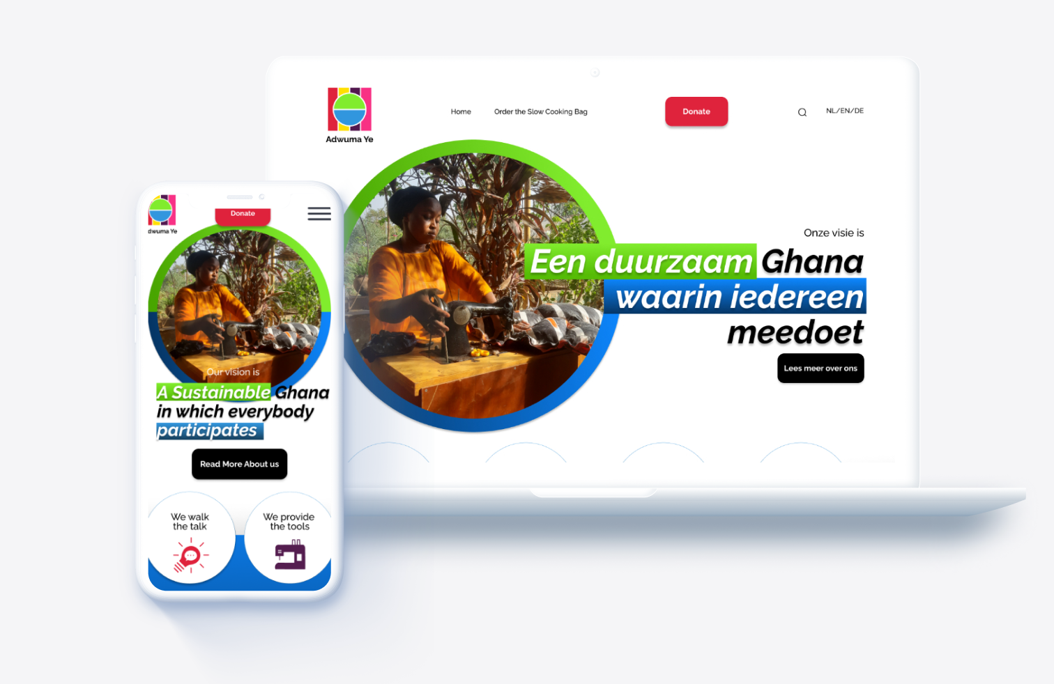 Adwuma Ye website image